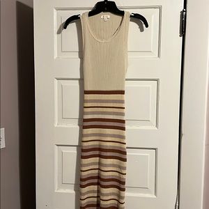 Midi Sweater Maternity Dress